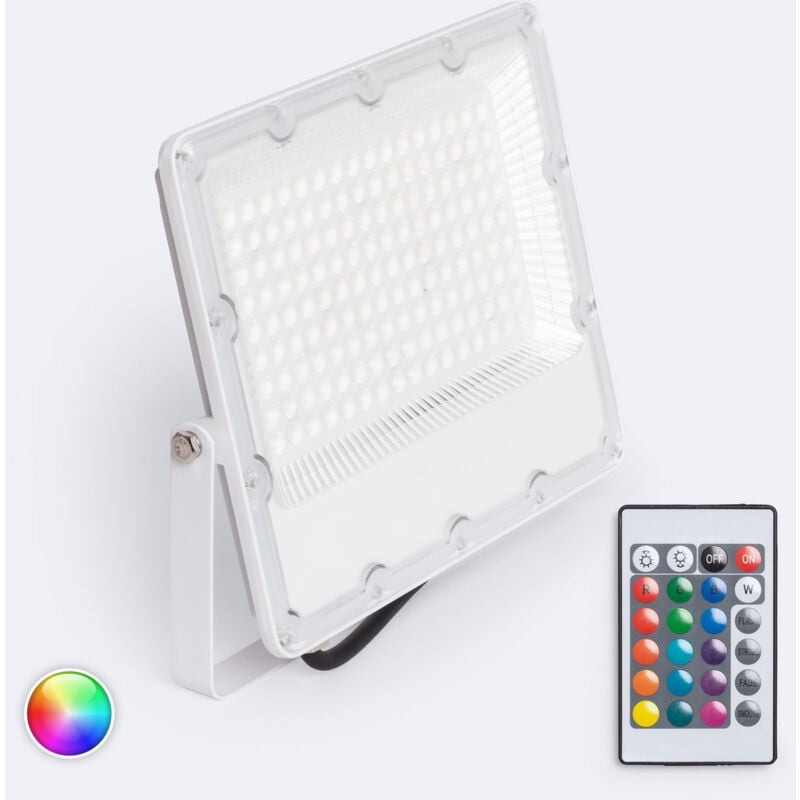 Efectoled - Projecteur led 100W rgb IP65 S2 Pro avec Télécommande ir rgb