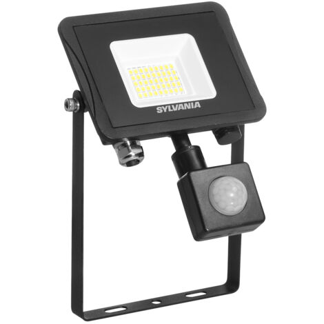 Projecteur LED 10,5W SYLFLOOD 1000lm 840 noir - SYLVANIA - 90162