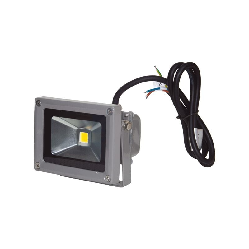 Projecteur LED 10W 12/24V blanc neutre IP65 extérieur