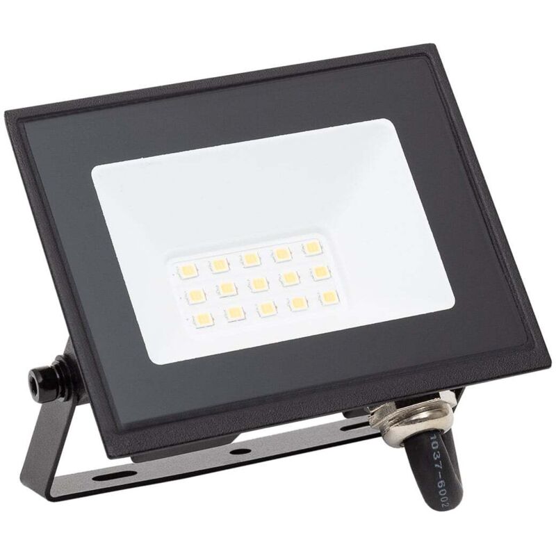 Projecteur led 10W 120lm/W IP65 S3 4000K Non Noir Blanc neutre