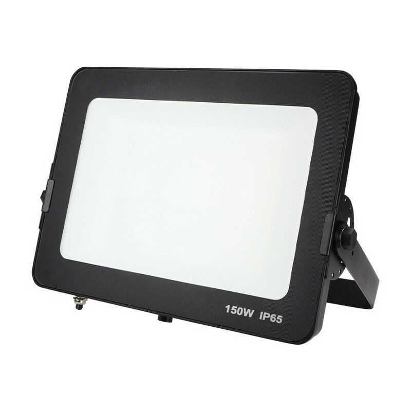 Projecteur led 150W Noir Étanche IP65 Forte luminosité avec Osram Puce 12750 Lumens Blanc froid 6400K garage jardin terrain de sport Digilamp Projecteur led 150W Noir Étanche IP65 Forte luminosité avec Osram Puce 12750 Lumens Blanc froid 6400K garage jardin terrain de sport Digilamp