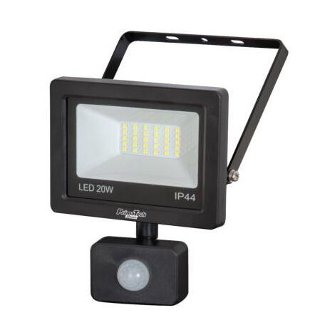 Projecteur LED 20 watt 1500 lumen IP44 mural avec détecteur
