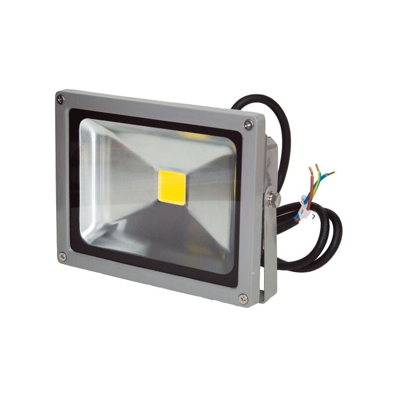 Projecteur led 20W 12/24V Blanc Chaud IP65 extérieur