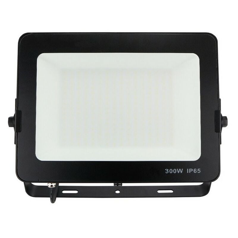 Projecteur led 300W Noir Étanche IP65 Forte luminosité avec Osram Puce 33000 Lumens Blanc chaud 3000K garage jardin terrain de sport Digilamp