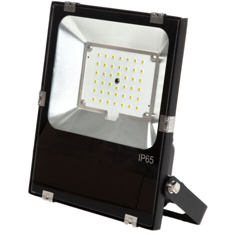 Projecteur LED 30W 5100Lm 6000ºK PRO SMD3030 IP65 Intensité variable 100 000H [1916-NS-HVFL30W-CP-CW]