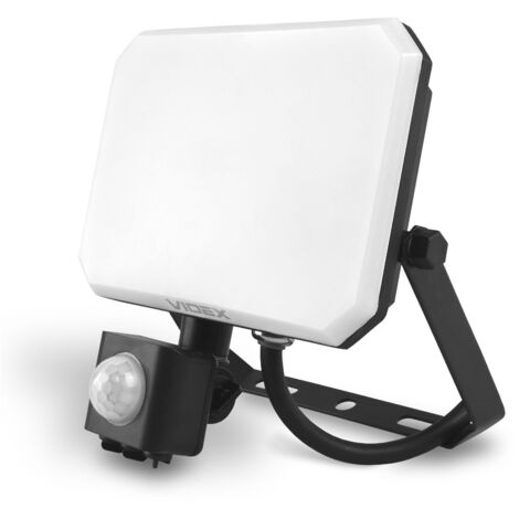 Projecteur LED 30W PIR extérieur 5000K 2850lm IP65 Videx
