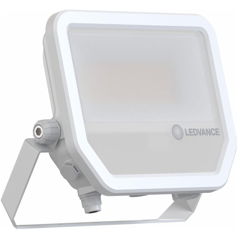 Projecteur led aluminium blanc 41W 6000LM 100D - 865 lumière du jour IP66 - symétrique 4099854306020 - Ledvance