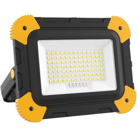Projecteur LED  5 Modes Projecteur Portatif,Lanterne de Camping - Pour la Randonnée la Pêche le Secours le Travail les Chantiers le Garage l'Atelier la Lecture