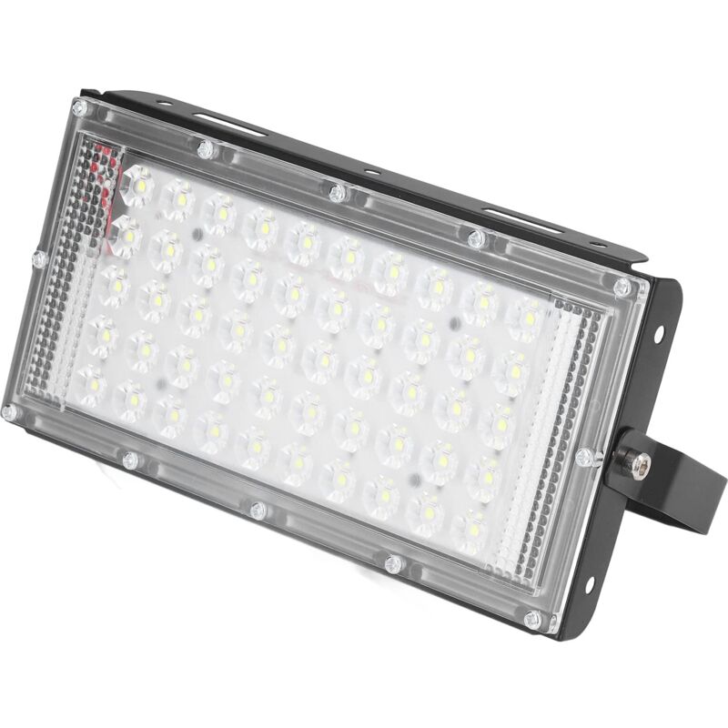 Projecteur LED, 50W 12V Imperméable Blanc Brillant Cours Jardins Projecteur, IP66 Lampe D'éclairage Décoratif De Pelouse Extérieure