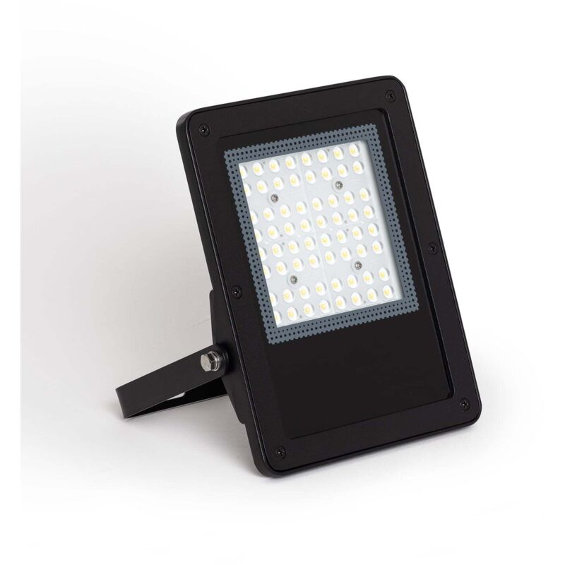 Projecteur led 50W Dimmable triac 170 lm/W IP65 elegance Slim pro Noir 5000K Blanc froid Asymétrique 30ºx90º Projecteur led 50W Dimmable triac 170 lm/W IP65 elegance Slim pro Noir 5000K Blanc froid Asymétrique 30ºx90º