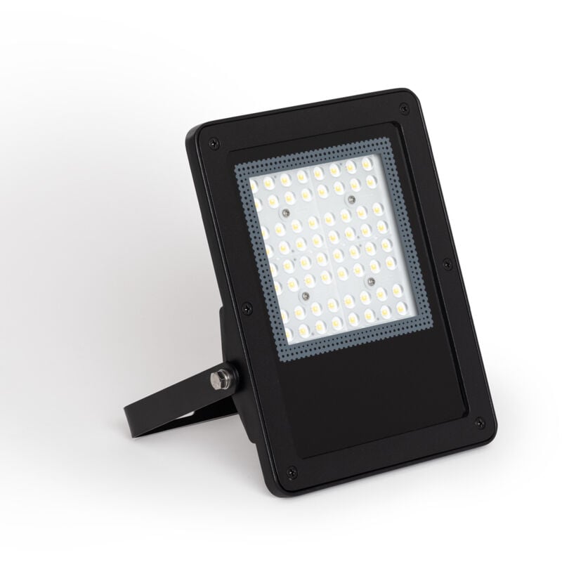 Projecteur led 50W Dimmable triac 170 lm/W IP65 elegance Slim pro Noir 4000K 90º Blanc neutre