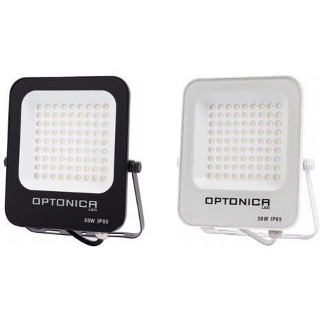 Projecteur LED 50W Noir Étanche IP65 4500lm 250W Blanc Naturel 4500K