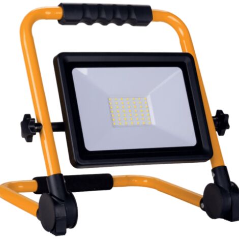Projecteur LED 50W pour Chantier Portable IP65 + 3M de câble - B