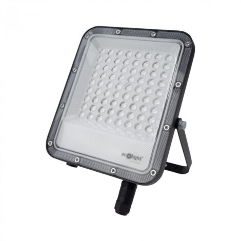 Projecteur LED 50W RGB+blanc froid IP65, télécommande
