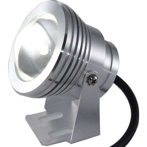 Projecteur LED 7W RGB étanche DC12V 500lm diamètre 75mm avec connecteur rapide