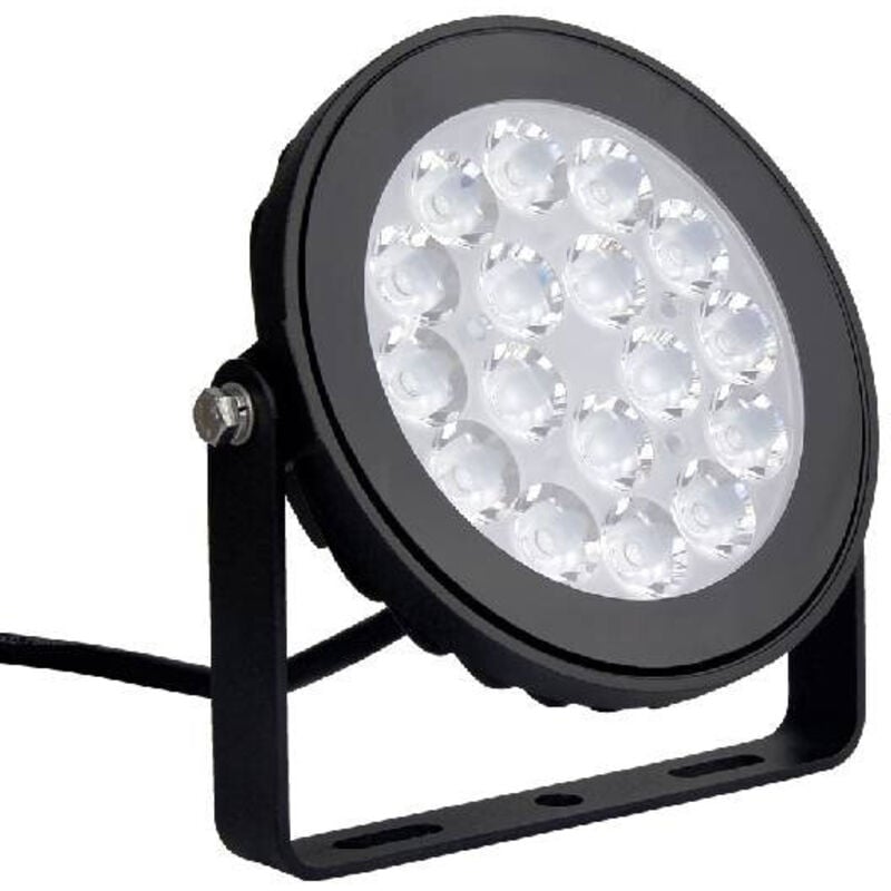 Projecteur led avec Piquet 9W 900lm 230V 15° Étanche IP66 Ø116mm Zigbee 3.0 - rgb + cct (2700K-6500K) C02Z