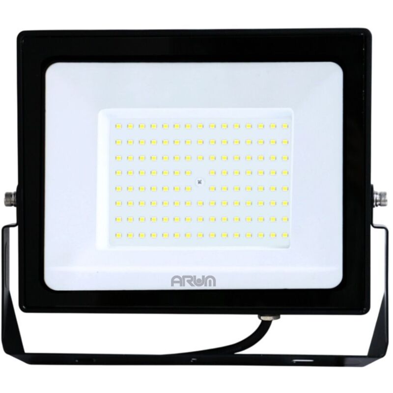 Arum Lighting – Projecteur LED 100W extérieur noir – 9000 lumens – IP65 résistant intempéries – Angle d'éclairage 120° – Alimentation 220V AC Arum Lighting – Projecteur LED 100W extérieur noir – 9000 lumens – IP65 résistant intempéries – Angle d'éclairage 120° – Alimentation 220V AC