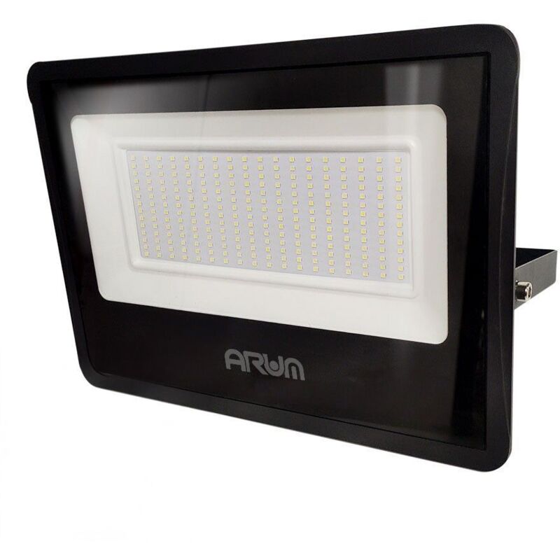 Arum Lighting - Projecteur led atria 200W noir Eq 1600W IP66 extérieur Température de Couleur: Blanc neutre 4000K