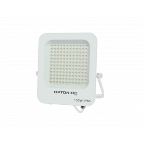 Projecteur Led blanc 100W 4500K - Optonica