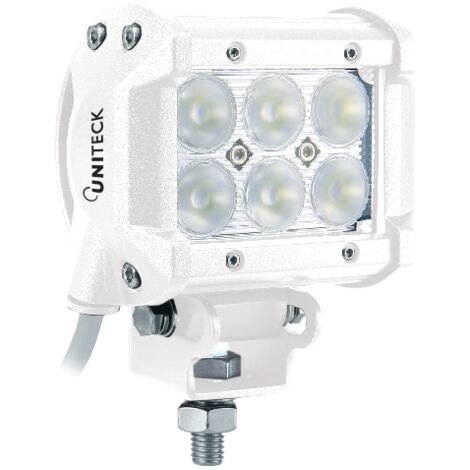 Projecteur LED blanc 12/24V de 18W