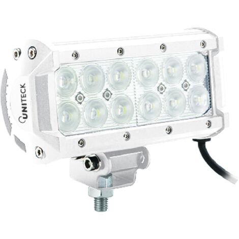 Projecteur LED blanc 12/24V de 36W