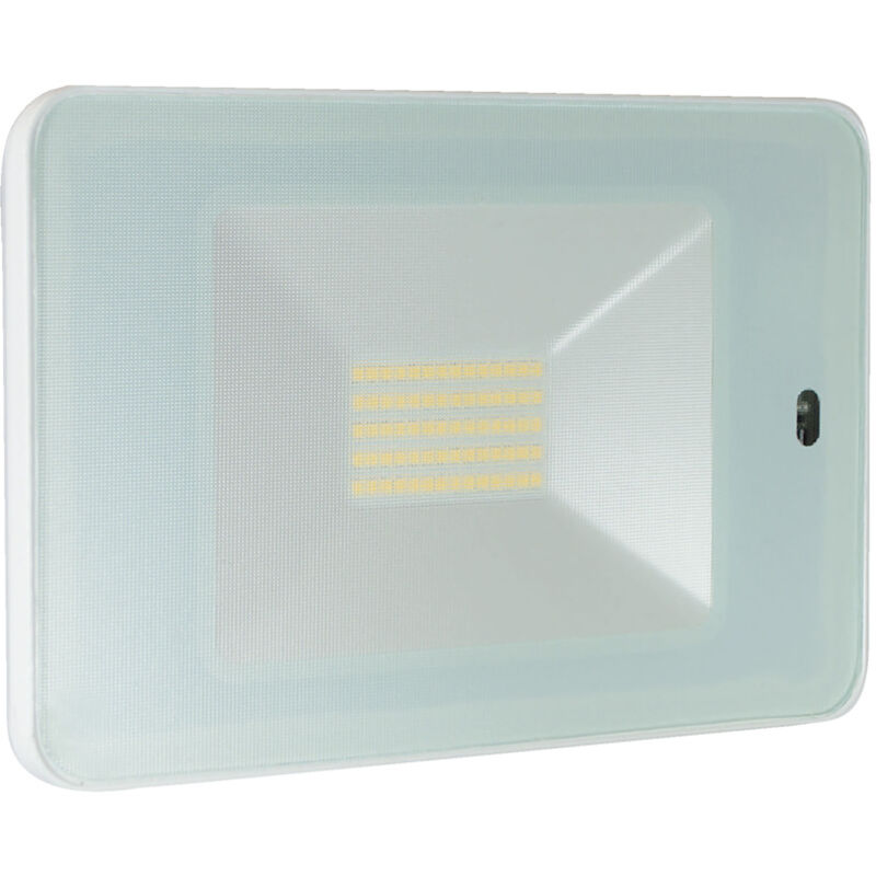 Projecteur LED blanc 52W / 4100LM avec détecteur de mouvement et télécommande IP65