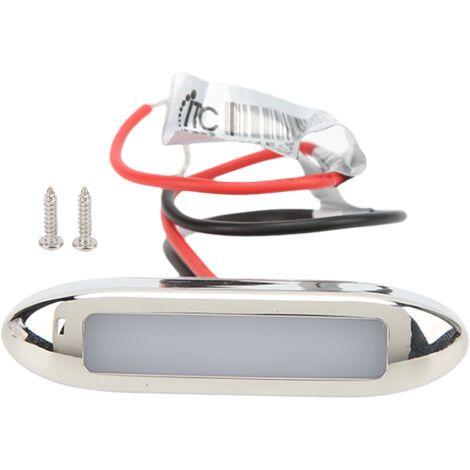 Projecteur LED Bleu Étanche pour Bateau - Acier Inoxydable SS316, Montage Encastré, 12V DC - Idéal pour Yachts, Camping-cars et Autocars