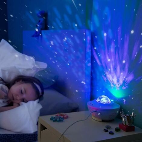 Projecteur LED - CELLUSTOP - Ciel Etoile Lampe Musicale - Bluetooth - Télécommande - Minuterie