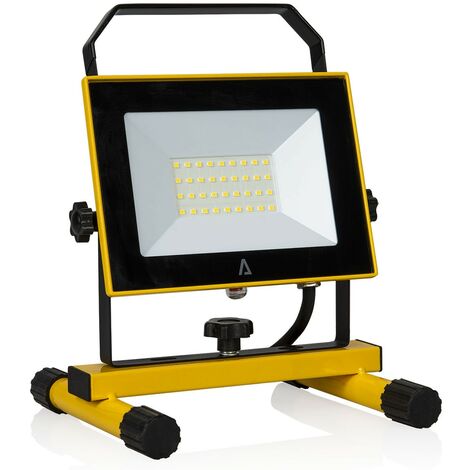 Projecteur LED de chantier 230 V 30 W 2550 lm 6500K IP65 - ASLO
