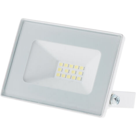 Projecteur LED de chantier étanche - 10W 900lm IP65 6500K - Blanc - Zenitech