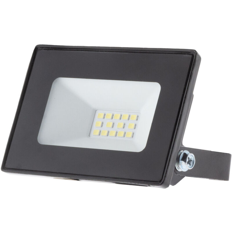 Projecteur led de chantier étanche - 10W 900lm IP65 6500K - Noir Zenitech Projecteur led de chantier étanche - 10W 900lm IP65 6500K - Noir Zenitech