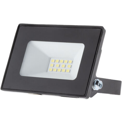 Projecteur LED de chantier étanche - 10W 900lm IP65 6500K - Noir - Zenitech