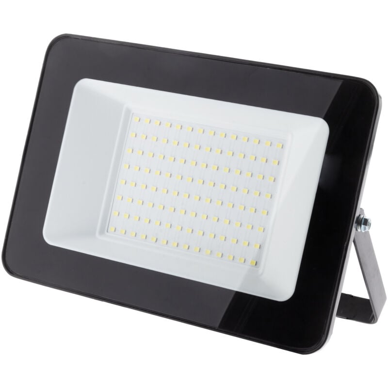 Projecteur led de chantier étanche à poser - 100W 1000lm IP65 6500K - Noir Zenitech