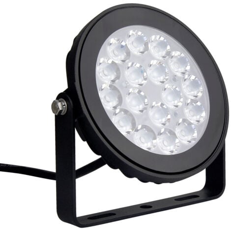 Projecteur LED 10W 800Lm IP65 RVB 40.000H [JWSFL10RVB]