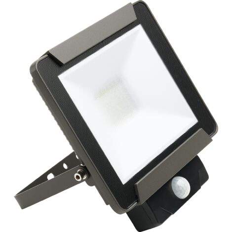 PROJECTEUR LED + DETECT IR IP54 SMD 30W 6500K 2400LM