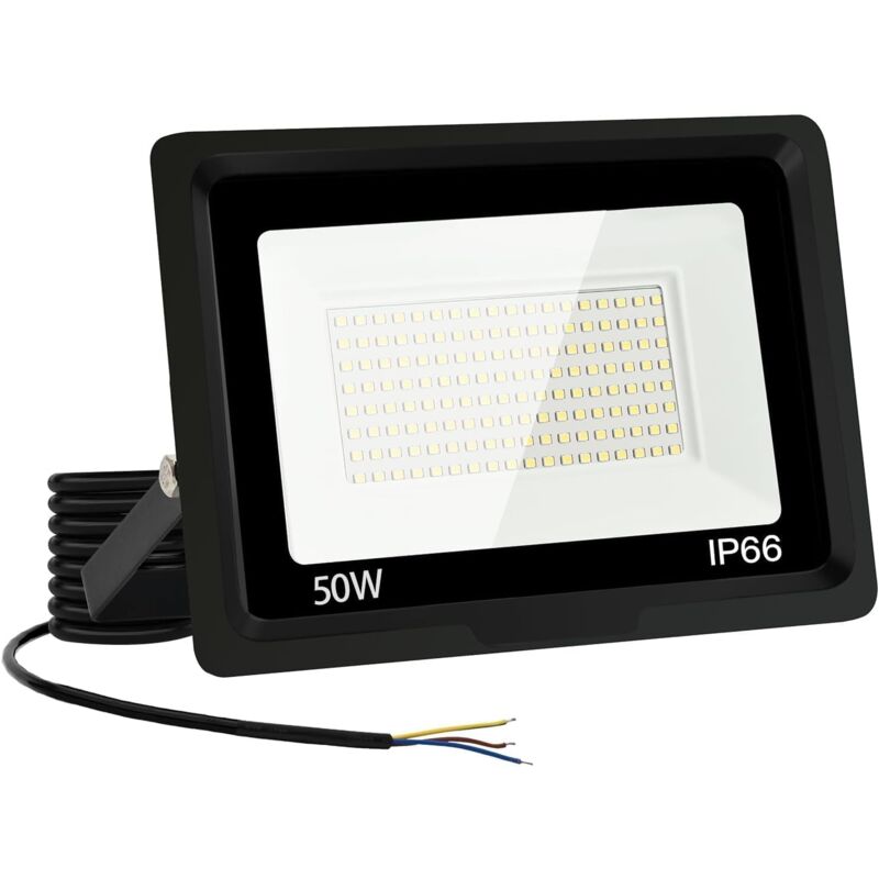 Projecteur led d'extérieur, 100-265 Volt, Projecteur led Boîtier aluminium Projecteur d'extérieur étanche Haute luminosité Projection linéaire sans