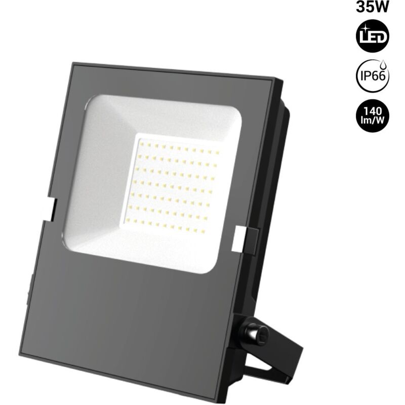 Projecteur led d'extérieur 35W - 12-24V dc - 120º - IP66 - Blanc Froid Projecteur led d'extérieur 35W - 12-24V dc - 120º - IP66 - Blanc Froid