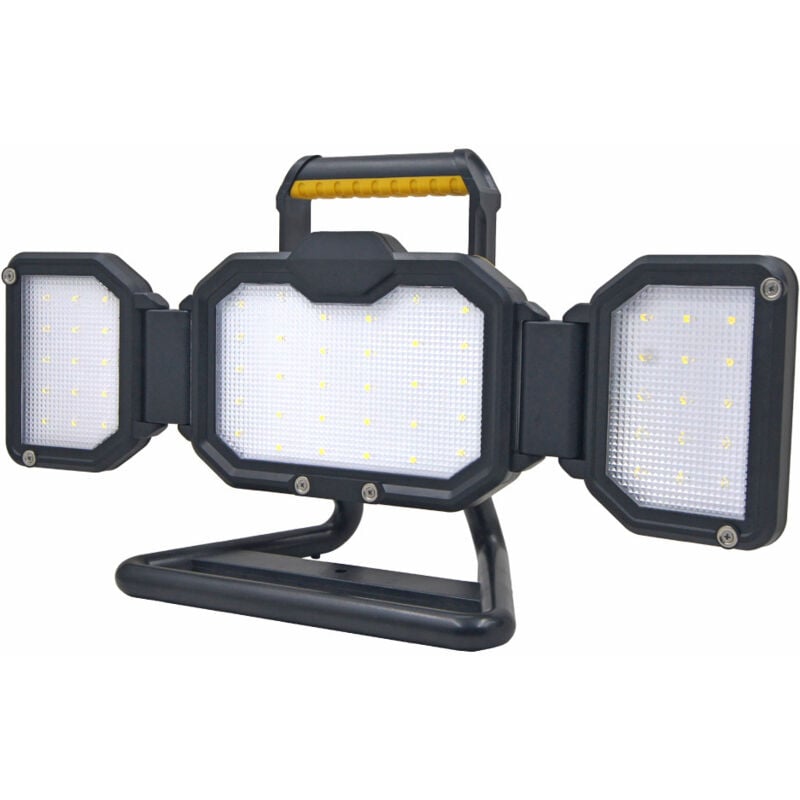 EDM - Lanterne led 25W, 3 Modes, IP44, autonomie 8h 36173