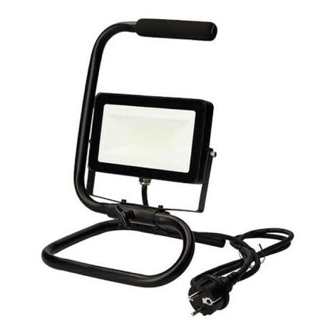 Projecteur Led EDM Lumière froide 4000k - 30W 2000 Lumens - Noir
