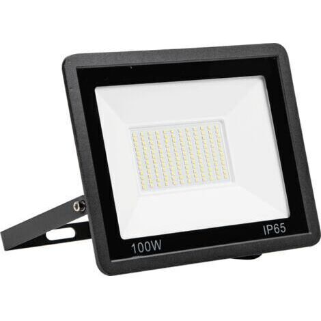 Projecteur LED extérieur 100W – IP66 étanche – Lumière blanche froide 6500K – Éclairage de sécurité pour jardin, terrasse, garage, usine - 6500KImperm