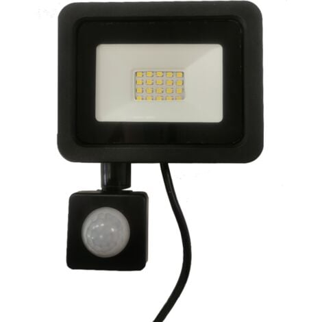 Projecteur LED ”Lunop 2” - Projecteur exterieur à détecteur de mouvement 30W  - Gris