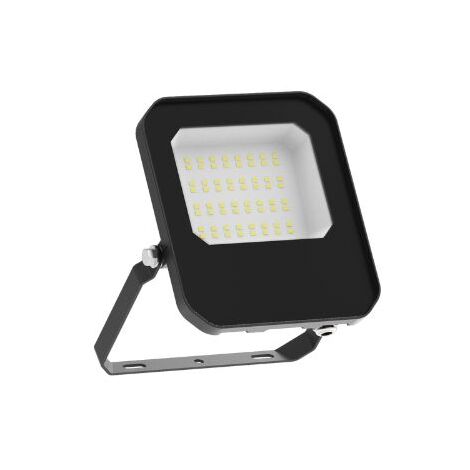 Projecteur LED Extérieur 30W 140lm/W IP65 Gris V1 - 110 deg - Blanc chaud - 3000K