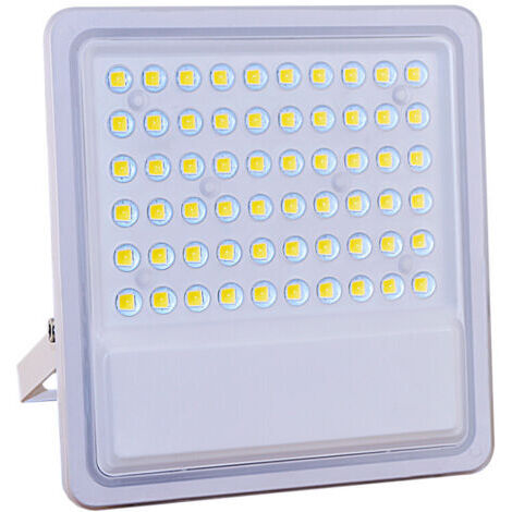Projecteur LED Extérieur 50W, 5000LM Éclairage de Sécurité Extérieur, IP67 Imperméable Spot LED Extérieur Blanc Froid 6500K Pour Patio, Jardin, Garage, Terrasse, Square, Usine, Entrée, Cour
