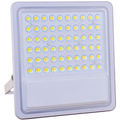 Projecteur LED Extérieur 50W, 5000LM Éclairage de Sécurité Extérieur, IP67 Imperméable Spot LED Extérieur Blanc Froid 6500K Pour Patio, Jardin, Garage, Terrasse, Square, Usine, Entrée, Cour