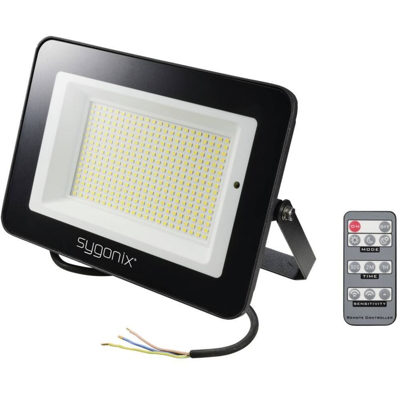 Projecteur led extérieur avec détecteur de mouvements Sygonix SY-5995286 cee: c (a - g) 100 w blanc neutre