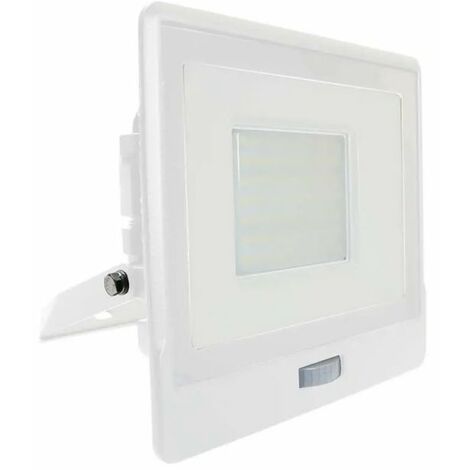 PROJECTEUR LED EXTERIEUR Blanc avec détecteur 10 Watts