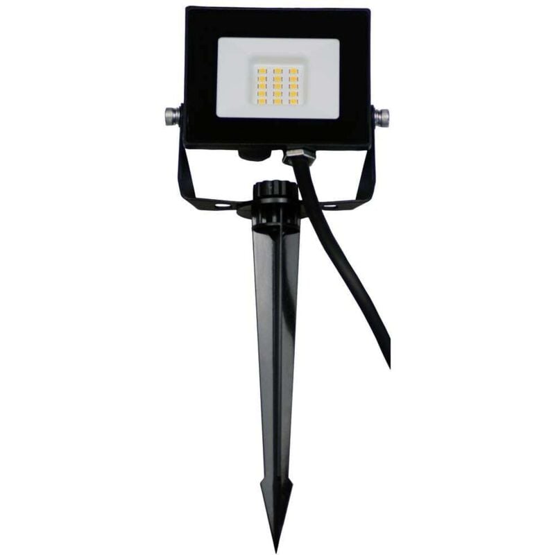 Projecteur led extérieur Heitronic bolton 2.0 VO-501413 10 w blanc chaud