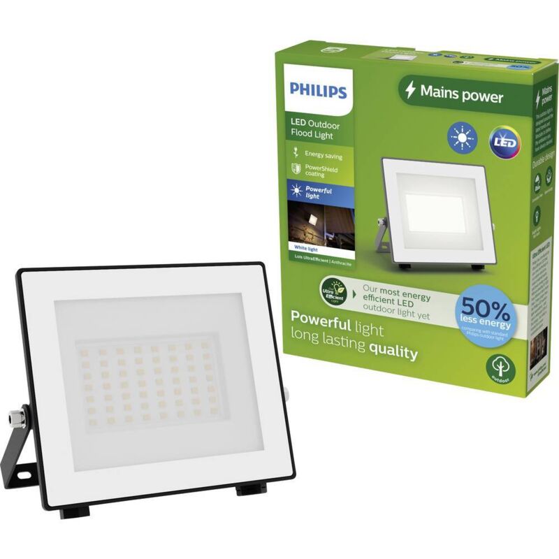Philips - Projecteur led extérieur Lighting Lois 929004642801 14 w blanc chaud