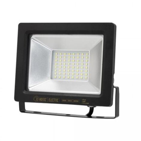Projecteur LED extra plat 50W IP65 6400K PUMA-50 Dim. 218.5x274x38.5mm