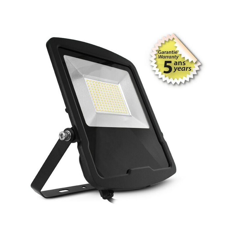 Projecteur led smd lumos ii - 100W IP65 Miidex Lighting blanc-chaud-3000k